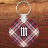 Clan MacFarlane Dress Tartan Sleutelhanger (Voorkant)