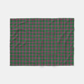 Clan MacFarlane Hunting Tartan Fleece Deken (Voorkant (Horizontaal))