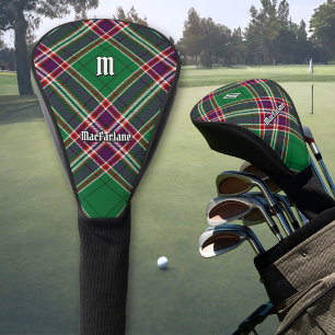Clan MacFarlane Moderne Jacht Tartan Golfheadcover