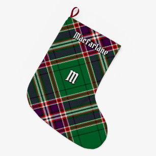 Clan MacFarlane Moderne Jacht Tartan Grote Kerstsok