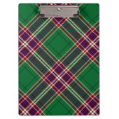 Clan MacFarlane Moderne Jacht Tartan Klembord (Voorkant)