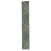 Clan MacFarlane Moderne Jacht Tartan Lange Tafelloper (Voorkant)