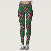 Clan MacFarlane Moderne Jacht Tartan Leggings (Voorkant)