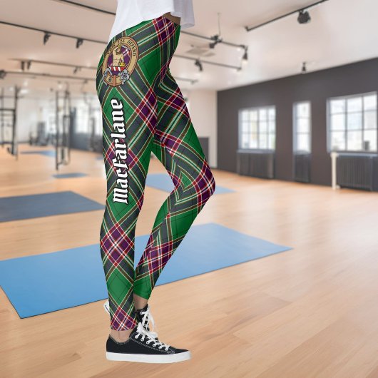 Clan MacFarlane Moderne Jacht Tartan Leggings