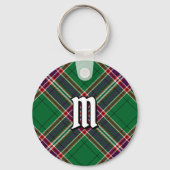 Clan MacFarlane Moderne Jacht Tartan Sleutelhanger (Voorkant)