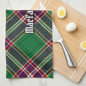 Clan MacFarlane Moderne Jacht Tartan Theedoek (Quarter Fold)