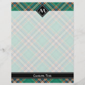 Clan MacFarlane Oude Jacht Tartan Flyer (Achterkant)