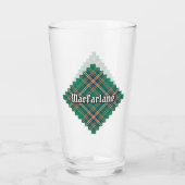 Clan MacFarlane Oude Jacht Tartan Glas (Achterkant)