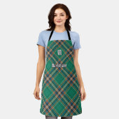 Clan MacFarlane Oude Jacht Tartan Schort (Gedragen)