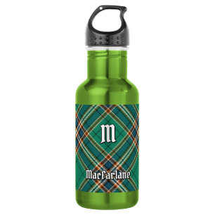 Clan MacFarlane Oude Jacht Tartan Waterfles