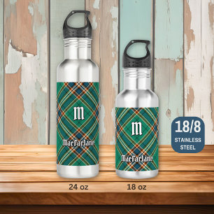Clan MacFarlane Oude Jacht Tartan Waterfles