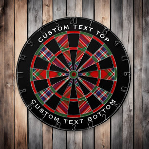 Clan MacFarlane Red Tartan Dartbord