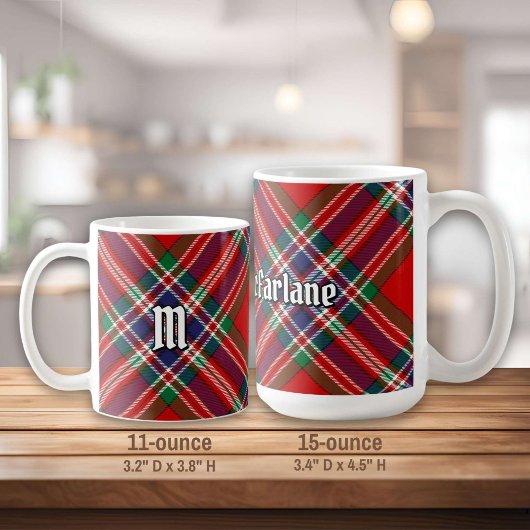 Clan MacFarlane Red Tartan Koffiemok