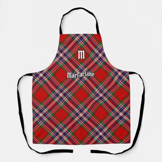 Clan MacFarlane Red Tartan Schort (Voorkant)
