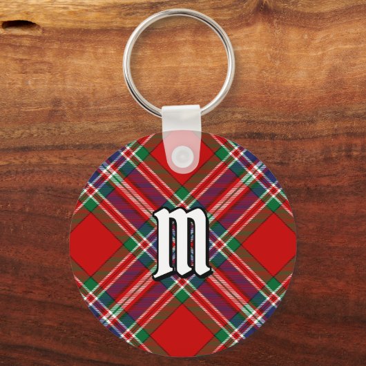 Clan MacFarlane Red Tartan Sleutelhanger (Voorkant)