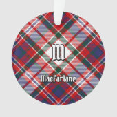 Clan MacFarlane robe Tartan (devant)