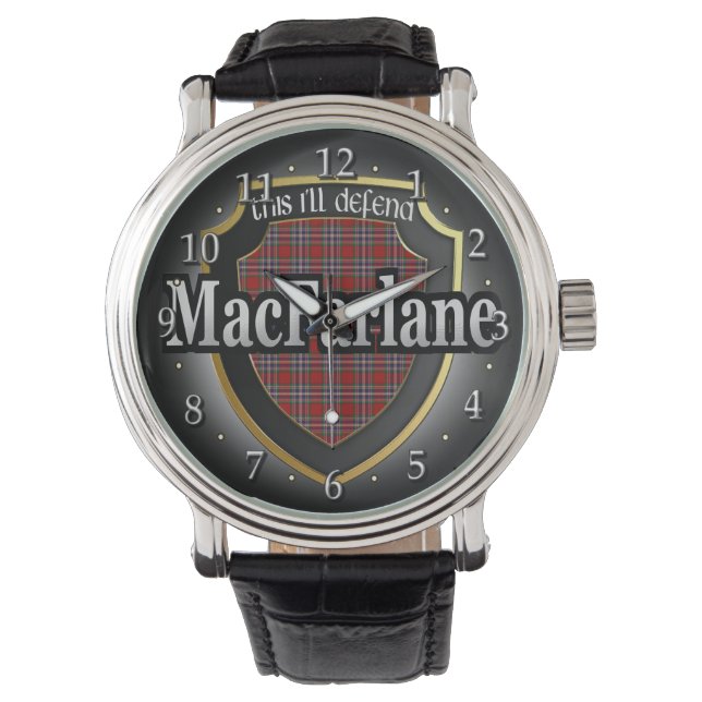 Clan MacFarlane Schotland viering horloge (Voorkant)