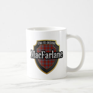 Clan MacFarlane Schotse dynastie Tartan Mokken Cup