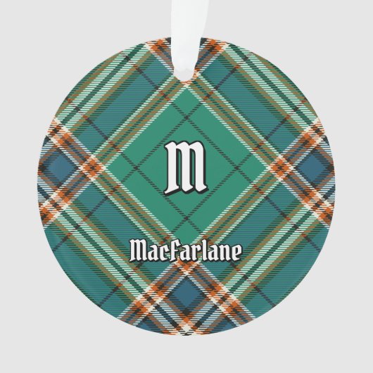 Clan MacFarlane Tartan de chasse antique (devant)