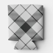 Clan MacFarlane Zwart-wit Tartan Blikjeskoeler (Achterkant)