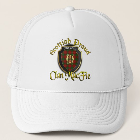 Clan MacFie Casquette de dynastie écossaise (Devant)