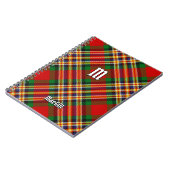 Clan MacGill Carnet Tartan (Côté gauche)