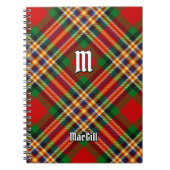 Clan MacGill Carnet Tartan (Devant)