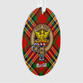 Clan MacGill Crest over Tartan Ornament (voorkant)
