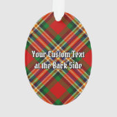Clan MacGill Crest sur l'ornement du Tartan (dos)