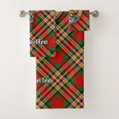 Clan MacGill Crest sur Tartan (En situation)