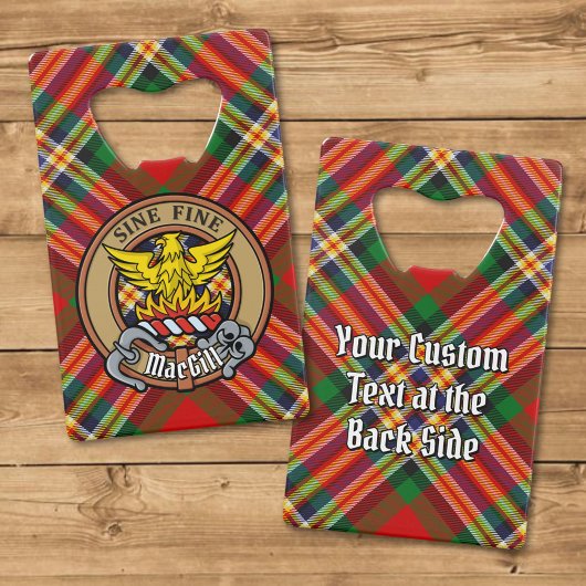 Clan MacGill Crest sur Tartan