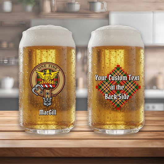 Clan MacGill Crest sur Tartan