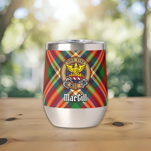Clan MacGill Crest sur Tartan