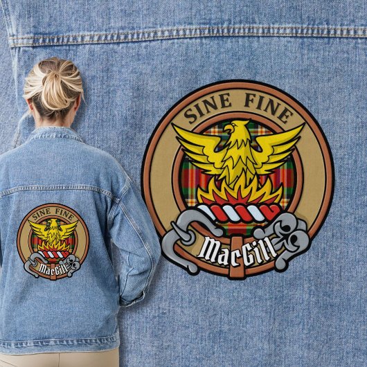 Clan MacGill Crest sur Tartan