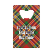 Clan MacGill Crest sur Tartan (Dos)