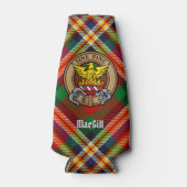 Clan MacGill Crest sur Tartan Bottle Glacière (Devant)