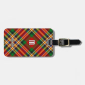 Clan MacGill Tartan Bagagelabel (Voorkant horizontaal)