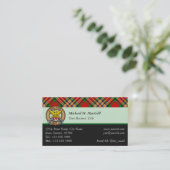 Clan MacGill Tartan Carte de visite (Debout devant)