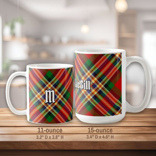 Clan MacGill Tartan Coffee Mok