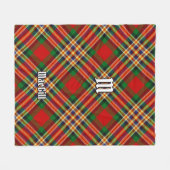 Clan MacGill Tartan Fleece Blanket (Voorkant (Horizontaal))
