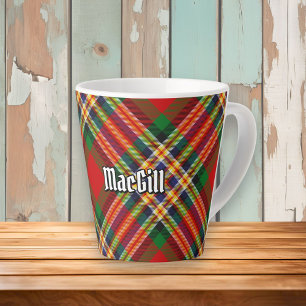 Clan MacGill Tartan Latte Mug