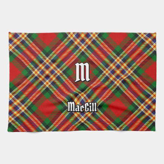 Clan MacGill Tartan Serviette de cuisine (Horizontal)