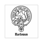 Clan MacGowan Crest Rubber Stamp Rubberstempel (Afrduk)
