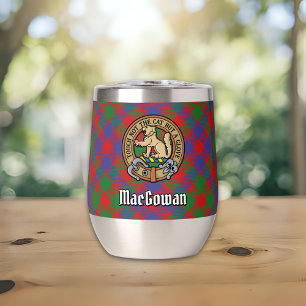 Clan MacGowan Crest sur Tartan