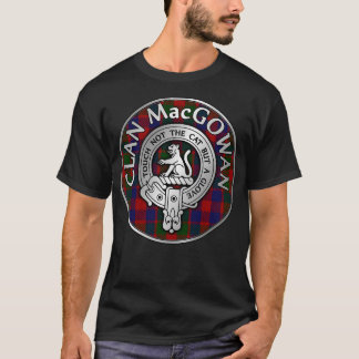 Clan MacGowan Crest Tartan 1 T-shirt