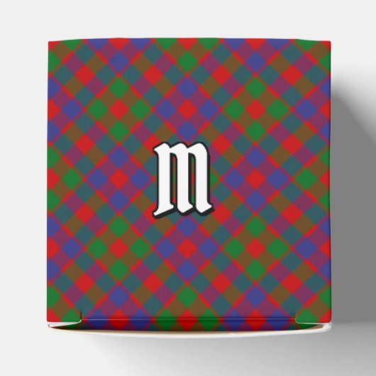 Clan MacGowan Tartan Bedankdoosjes (Bovenkant)
