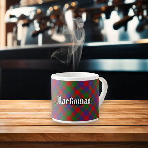 Clan MacGowan Tartan Espresso Kop