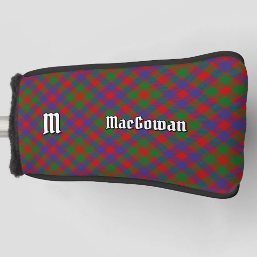 Clan MacGowan Tartan Golfheadcover (Voorkant)