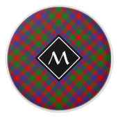 Clan MacGowan Tartan Keramische Knop (Voorkant)