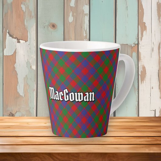 Clan MacGowan Tartan Latte Mok